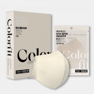 에어데이즈 컬러핏 KF94 마스크 새부리형 10매