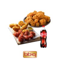 BBQ 황금올리브반반+크리스피반마리+콜라1.25L 기프티콘