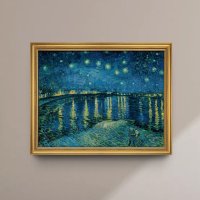 [아르스문디Arsmundi]빈센트 반 고흐 Vincent van Gogh(499 리미티드), Starry Night Over the Rhône(1888), Giclée