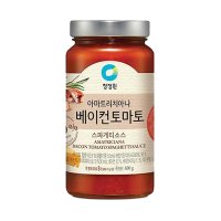 청정원 베이컨 토마토 스파게티소스 600g