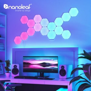 나노리프 쉐이프 헥사곤 스타터키트 외 5팩 9팩 확장 3팩 LED 스마트조명 IOT핸드폰