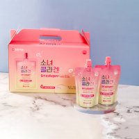 (일양약품)소녀 콜라겐 플러스 100ml 10개 마시는 촉촉한 저분자 피쉬콜라겐 파우치