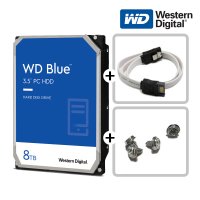 웨스턴디지털 WD Blue 8TB 8테라 하드디스크 3.5 HDD 데스크탑용 컴퓨터