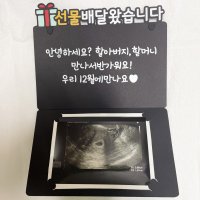 임밍아웃 부모님 임신 카드 토퍼 주문 제작