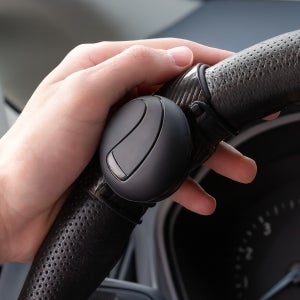 실리콘 손바닥 핸들봉 360도 파워핸들 편안한 조작감 장시간 운전 보조