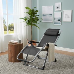 접이식 안락의자 독서 휴식 눕는 무중력 리클라이너 1인용 암체어
