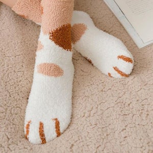 수면양말 고양이발 두꺼운양말