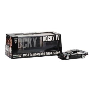 그린라이트 1:43 영화 록키4 1984 람보르기니 Jalpa 블랙 다이캐스트 자동차