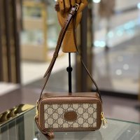 [GUCCI] 구찌 23S/S 인터로킹 G디테일 미니 크로스백 671674 92TCG 8563