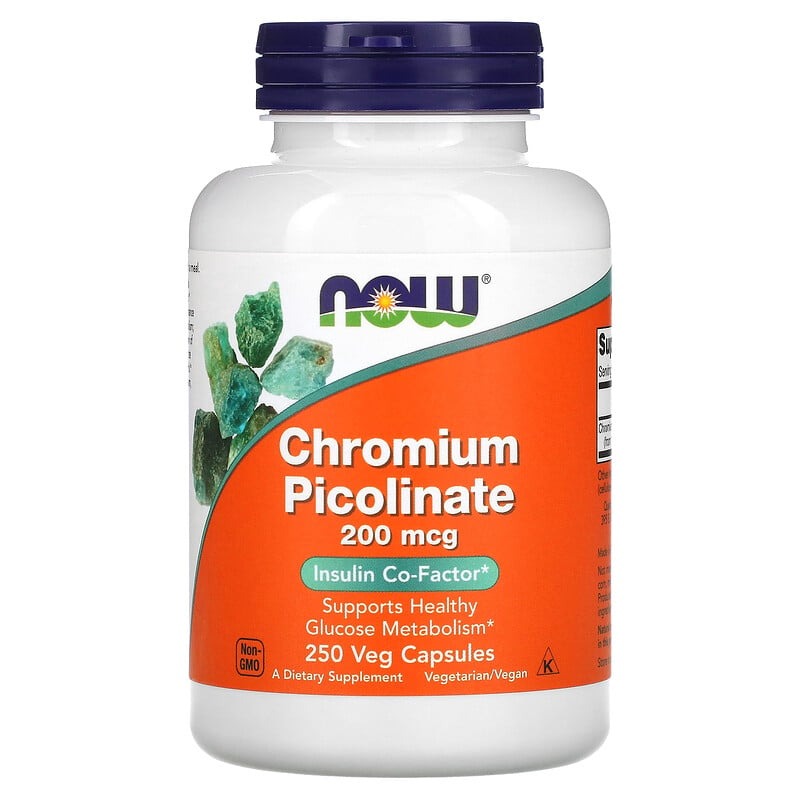 <b>나우푸드 크롬</b> 피콜리네이트 Chromium Picolinate 250정