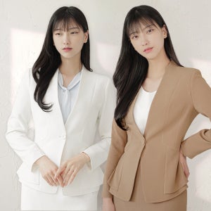 여자 비즈니스 캐주얼 면접복장 / 아나운서 쇼호스트 행사 결혼식 촬영 여성 의상 정장 단품