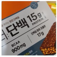 빙그레 빙그레 단백질바 더단백 크런치바 초코 9P 1박스 360g