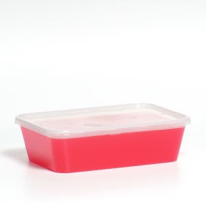 (500개) 사각 내열 밀폐 용기 650ml 전자렌지 PP 쿠키통 구디백 반찬통 배달 포장
