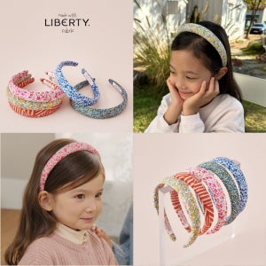 LIBERTY PADDED HAIRBAND 리버티 볼록 헤어밴드 유아머리띠 여아머리띠