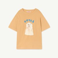 타오 23fw Brown Rooster Otter Oversize T-Shirt