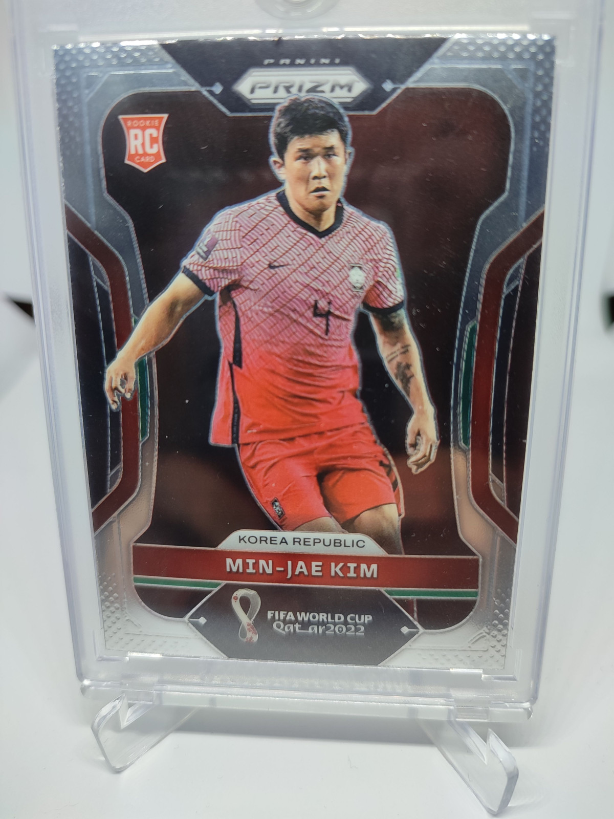 2022 Panini Prizm Worldcup 김민재 137번 RC 루키 월드컵 축구 카드