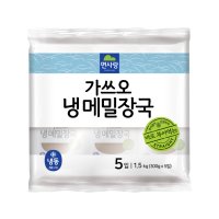 냉동 면사랑 가쓰오 냉메밀장국 1.5kg (300gx5)