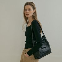 [DeMAKER] Miel shoulder bag-croco black