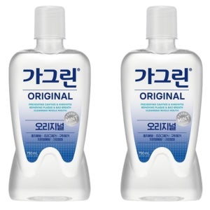동아제약 가그린 오리지널 구강청결제 750ml, 2개