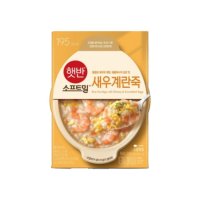 CJ 비비고 햇반소프트밀 새우계란죽280g 비비고 용기죽