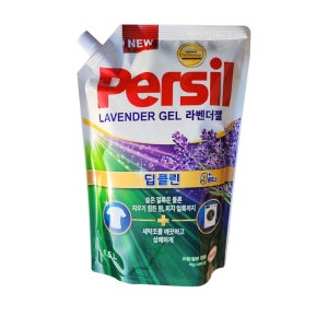 퍼실 딥클린 파워젤 라벤더 듀얼 액체세탁세제 리필 1.5L 일반드럼겸용