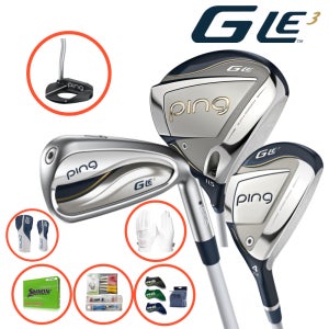 핑 GLE3 여성 풀세트 10PCS (드라이버+유틸리티+아이언 7개)+퍼터