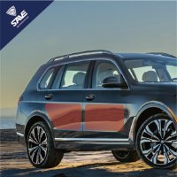 bmw x7 문콕 방지 PPF 셀프시공