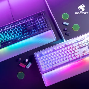 [국내 정품] 로켓 VULCAN ll MAX 리니어 RGB 유선 기계식 게이밍 키보드 영문각인