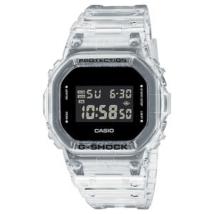 카시오 G-SHOCK 스포츠 시계 DW-5600USKE-7JF 투명 스켈레톤 시리즈