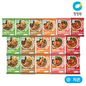 청정원 저당 식단관리 3주팩 그레인보우 외 4종 총16개