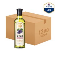 [사조] 해표 포도씨유 500ml X 12병 /식용유