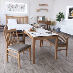 [희망일배송]이태리세라믹식탁 1200사이즈 4인용식탁세트 의자2+벤치1