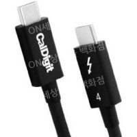 CalDigit Thunderbolt 4 USB4 케이블(0.8m) 40Gb/s 일본 발매