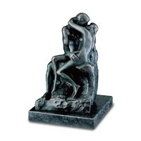 [아르스문디Arsmundi]오귀스트 로댕 Auguste Rodin 조각, The Kiss(27cm), museum replica, bronze + stone, cast