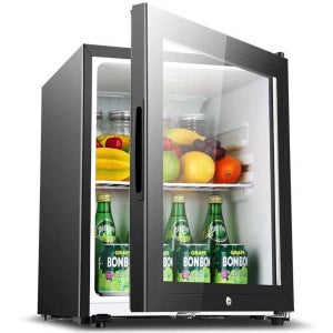 원룸냉장고 투명유리 술장고 주류 자취방 휴게실 보조