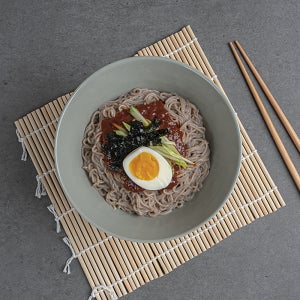 두레생협 비빔막국수 (460gX2개) 4인분 우리밀 메밀 막국수