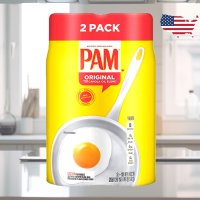 PAM 0칼로리 기름 쿠킹 스프레이 오일 오리지날 340g 2개 대용량