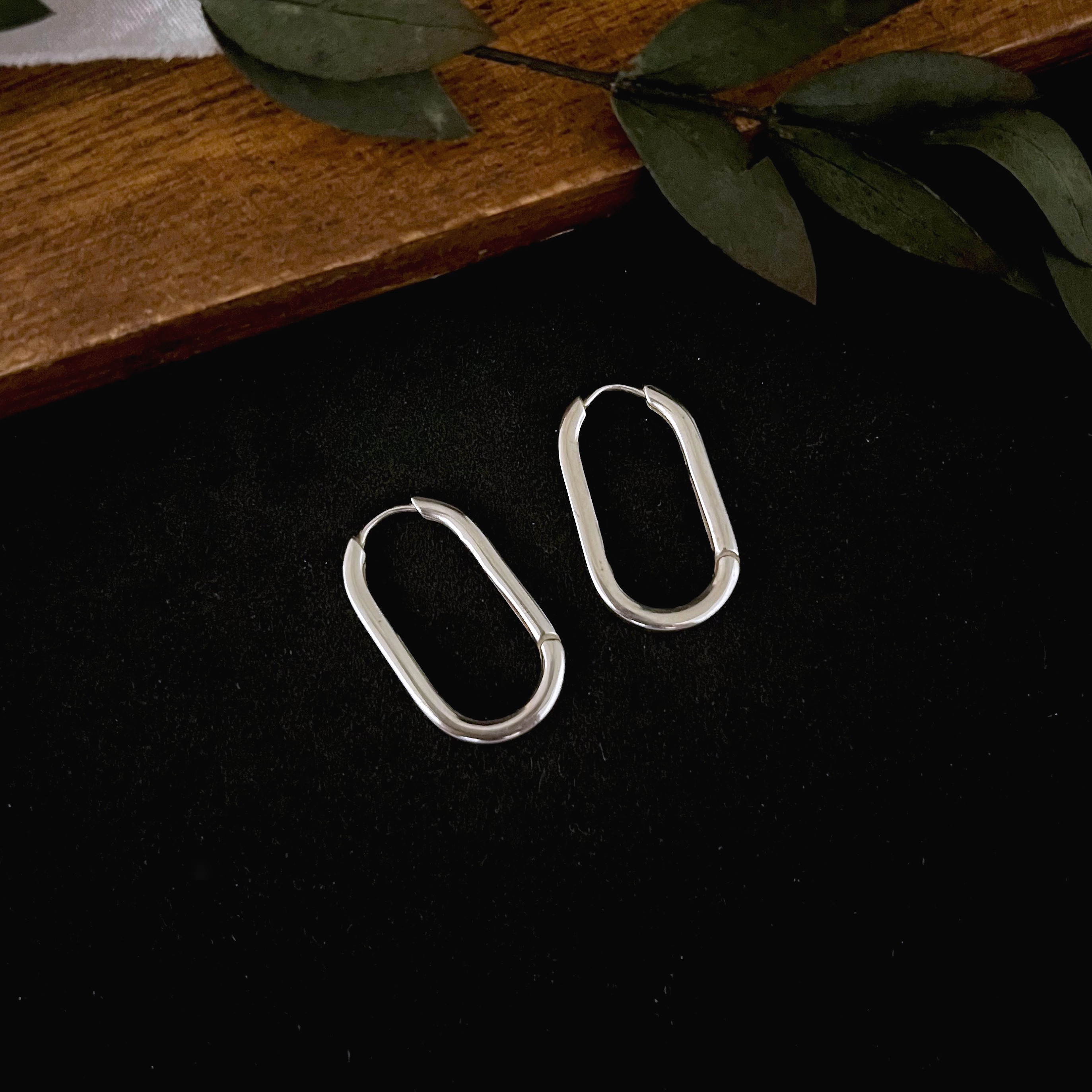 [Silver Earring] 빅클립 원터치 실버이어링