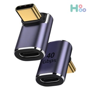 C타입 꺽임 젠더 충전 OTG젠더 게임 케이블 방향전환 2P