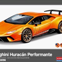 아카데미 자동차 15138 1/24 Lamborghini Huracan Performante [도색 완료]