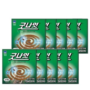 굿나잇 모기향 코일형 10개입 x 10개