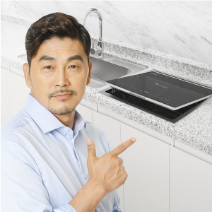 세이버 하이브리드 콤보식기세척기 가정용 초음파식기세척기 SCB-490W