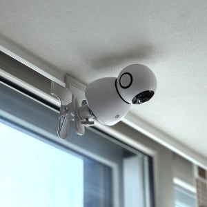 홈캠거치대 무타공 집게형 이글루캠 헤이홈 타포 샤오미 티피링크 cctv 호환