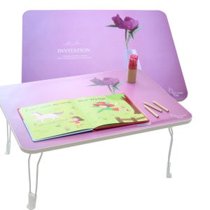 퍼플 국산 접이식 테이블 중형 대형 밥상 공부상 거실 티 베드 액자테이블 원목 식탁 좌탁