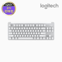 로지텍코리아 시그니처 K855 무선 기계식 텐키리스 (오프화이트, 적축)