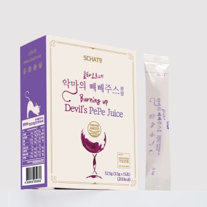 스캇나인 독소 배출 악마의 빼빼 주스 ABC 주스 클렌즈주스 레시피 과일 야채 쥬스 3.5g x 15포