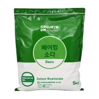 [고구려DM] 베이킹소다 5kg/과탄산소다구연산 EM 세제