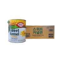 롯데 델가 스위트콘 태국산 2.95kg 박스단위 대용량 옥수수 업소용 3kg