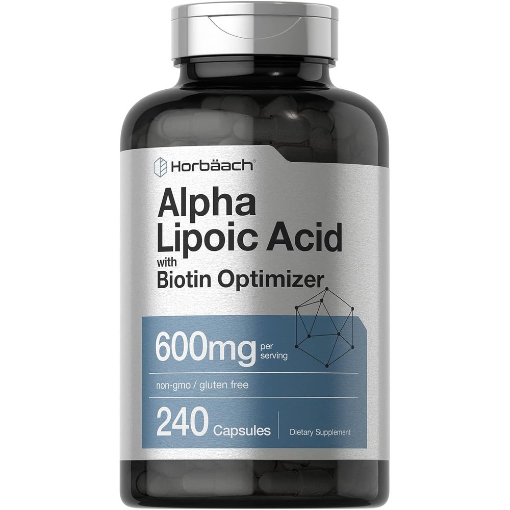 호바흐 알파리포산 600mg 240캡슐 비오틴 함유