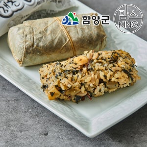 [함양군]화신영농조합 숨쉬는 연잎밥 230g/ 3개+해초밥 80g/ 3개